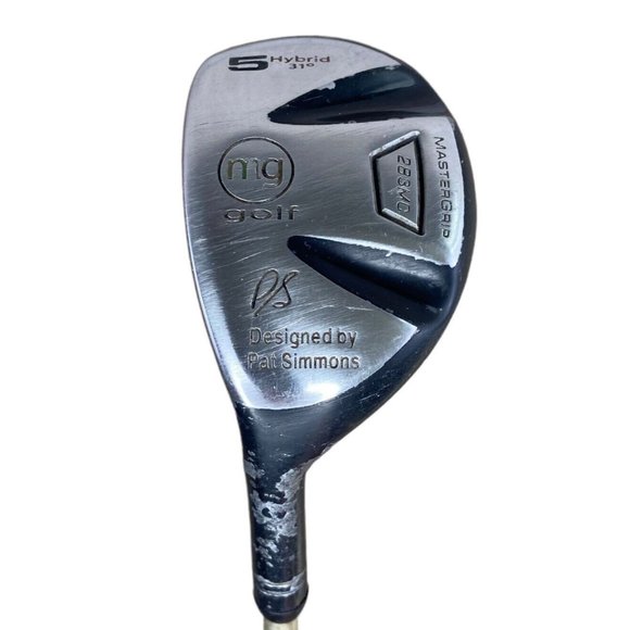 Mastergrip MG Golf 31° 5 Hybrid-MC 60 Graphite Gold Senior Flex Shaft LH Simmons - Picture 1 of 12